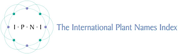 IJARPR index in International Plant Names Index